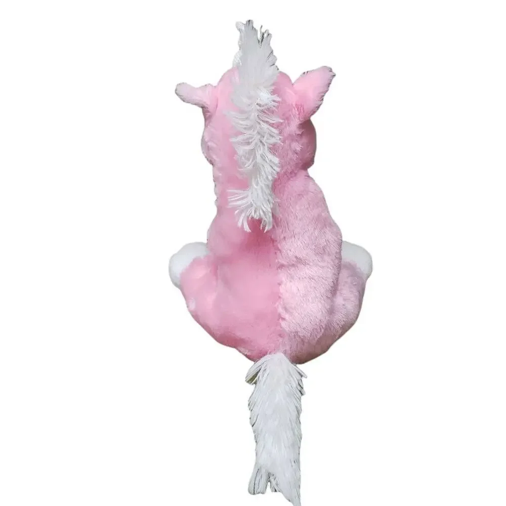 Pink Unicorn Stuffed Plush Animal Dan Dee